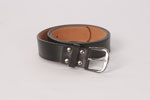 ACS561-Black 1 1/2" Leather Belt