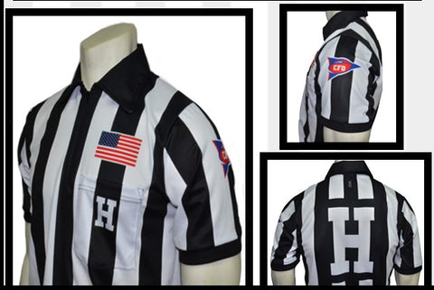 USA115-607CFO Smitty Dye-Sub Body Flex Football Short Sleeve Shirt