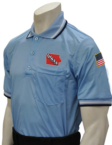 USA300IA-Dye Sub Iowa Baseball Short Sleeve Shirt