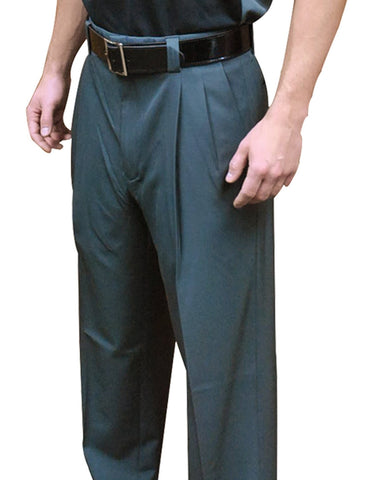 BBS394-The 4-Way Stretch--EXPANDER WAISTBAND--Charcoal Grey Umpire Base Pants.