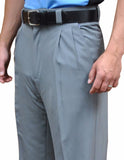 BBS395-The 4-Way Stretch--EXPANDER WAISTBAND--Charcoal Grey Umpire Combo Pants.