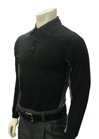 BBS315-Smitty Major League Style Long Sleeve Body Flex Umpire Shirt